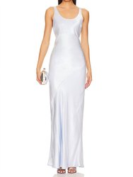 Adelyn Maxi Dress In French Blue - French Blue