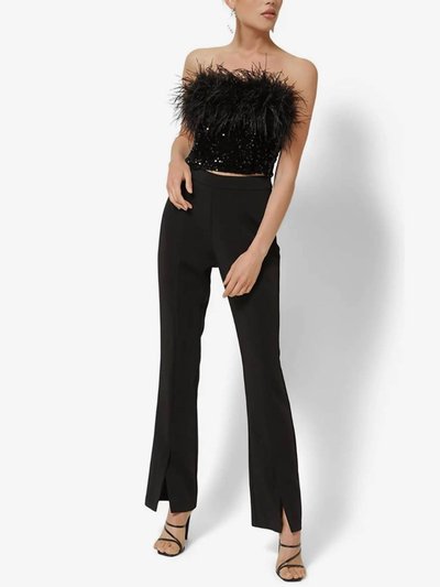 Line and Dot Alexis Split Pant In Black product