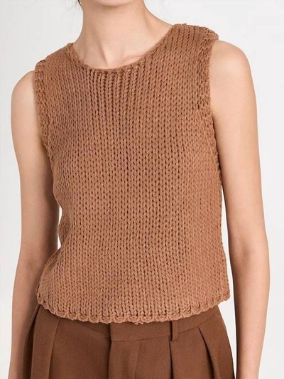 Line and Dot Costa Vest In Sienna product
