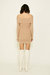 Heart Struck Sweater Dress In Taupe