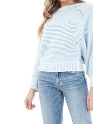 Holly Sweater In Light Blue