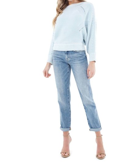 Line and Dot Holly Sweater In Light Blue product