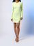Lana Dress In Lime - Lime
