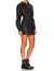 Lou Long Sleeve Mini Dress In Black