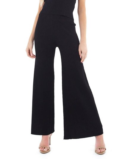 Line and Dot Lynn Sweater Pants In Black product