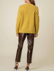 Milo Sweater In Mustard
