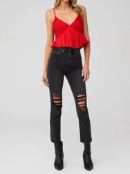 Rianne Tank Top In Red