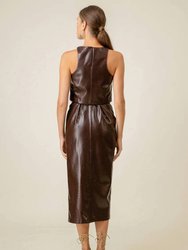 Safia Skirt In Brown