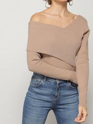 Sylvie Sweater In Taupe