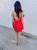 The Tamarindo Dress In Red