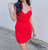 The Tamarindo Dress In Red - Red