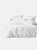 Linen House Manisha Housewife Pillowcase (Pack of 2) (White) (50cm x 75cm) - White