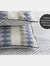 Linen House Northbrook Pillowcase Pair (Indigo) (20 x 30in) (UK - 50 x 75cm)