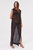 Column Dress - Black