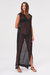 Column Dress - Black