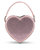 Harley Pink Crystal Bag In Organic Satin