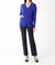 Andrea 2 Pocket Sweater In Cobalt Blue