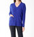 Andrea 2 Pocket Sweater In Cobalt Blue - Cobalt Blue