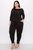 Boat Neck Slingky Jumpsuit