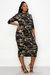 Camo Midi Dress