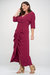 Dolman Wrap Maxi Dress