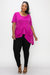 Draped Peplum Top