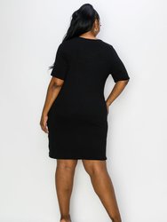 Emily Pocket T-Shirt Dress