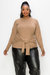 Hacci Waist Tie Sweater