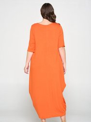 Harem Midi Dress