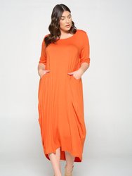 Harem Midi Dress