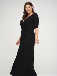 Maxi Wrap Dress