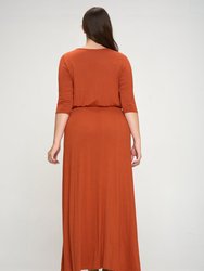 Maxi Wrap Dress