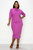 Mona Midi Dress - Purple