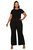 Plus Size Blake Pintuck Pants - Black