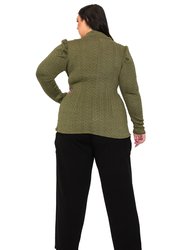 Plus Size Catriona Waist Tie Sweater