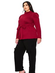 Plus Size Catriona Waist Tie Sweater