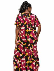 Plus Size Ellyrose Pocket Maxi Dress