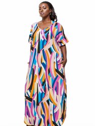 Plus Size Francesca Pocket Maxi Dress