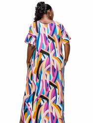 Plus Size Francesca Pocket Maxi Dress