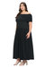 Plus Size Hayek Off Shoulder Maxi Dress