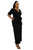 Plus Size Iris Surplice Belted Pocket Jumpsuit