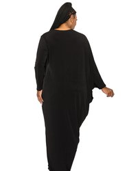 Plus Size Louella Asymmetrical Maxi Dress