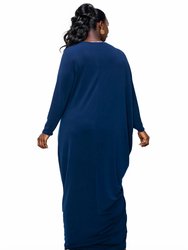 Plus Size Louella Asymmetrical Maxi Dress