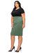 Plus Size Molly Pencil Skirt