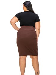 Plus Size Molly Pencil Skirt