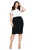 Plus Size Molly Pencil Skirt - Black