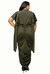 Plus Size Nadia Ruched V Neck Dress