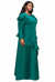 Plus Size Vivienne Ruffled Maxi Dress