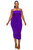 Plus Size Willow Tube Dress - Purple