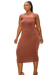 Plus Size Willow Tube Dress